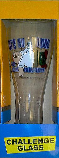 Buy Family Guy Challenge Glass - Let's Go Drink in AU New Zealand.